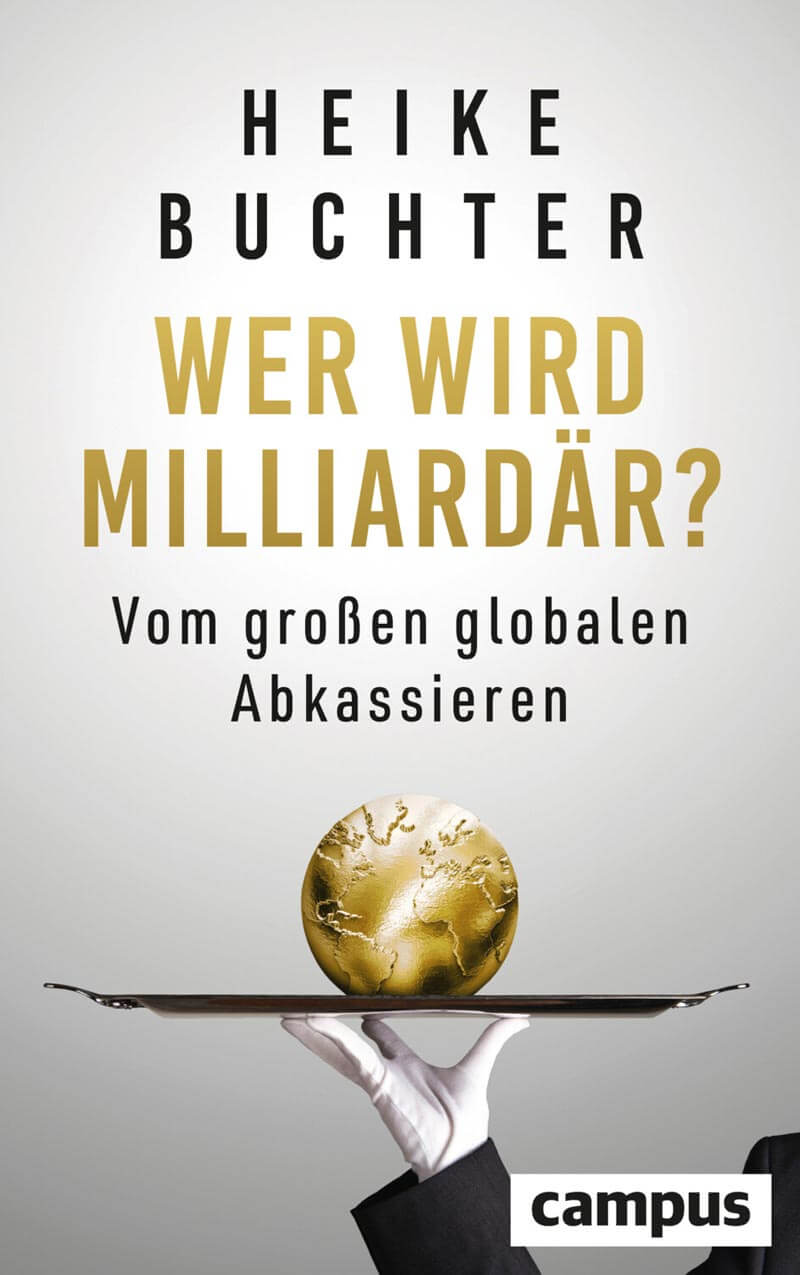 Die Europäische Steuerbeobachtungsstelle hat kürzlich eine globale Mindeststeuer von zwei Prozent für Milliardäre gefordert – bisher liegt die Steuerlast der weltweit geschätzt 2.640 Milliar­däre aufgrund globaler Steuerschlupflöcher ­häufig zwischen null und 0,5 Prozent. Doch wie wird man so unermesslich reich? Warum gefährdet es die Demokratie, wenn nicht gehandelt wird? Die Antworten ­findet man in dem dicht recherchierten und sehr erhellenden Buch der langjährigen Wall-Street-Korrespondentin der „Zeit“. Sie holt bekannte und unbekannte Finanz­tycoons, Oligarchen und Unternehmer weltweit vor den Vorhang und ­beschreibt die Mechanismen, die zu dem unfassbaren Reichtum führen. Womit auch deutlich wird, wo man ansetzen sollte.